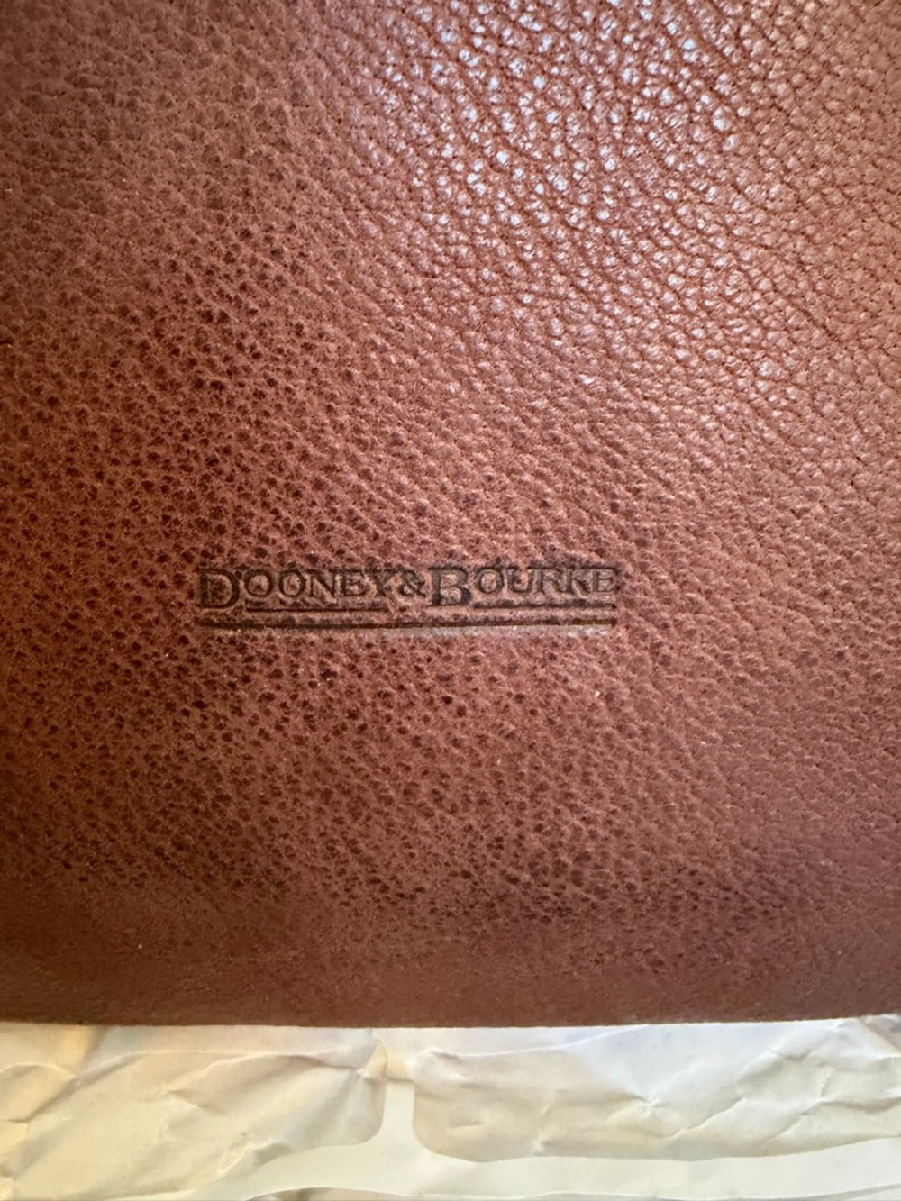 Dooney & Bourke Alto MBL07 The Kelli bag in Cognac. - Picture 5 of 15